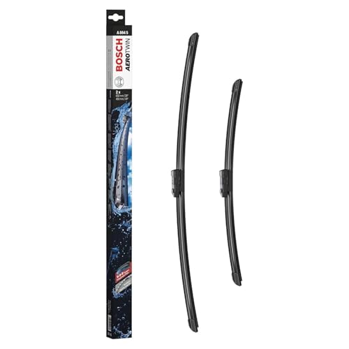 Bosch Aerotwin A864S - Front Windscreen Wipers - Set of 2 Replacement Blades - Comes with Pre-assembled Adapter - 2 Blades 650 mm / 450 mm