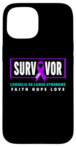Cdls Survivor - Cornelia De Lange�ǌ�Q CdLS Awareness �X�}�z�P�[�X iPhone 15 �p