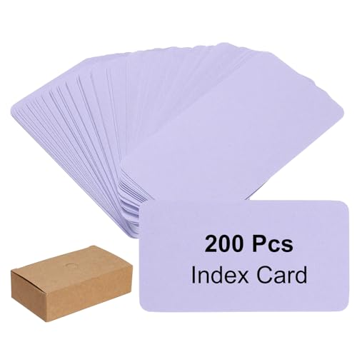 Tarjetas de papel en blanco PATIKIL ideales para estudiar vocabulario sin desorden