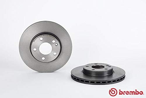 Disques De Frein Avant Brembo - Jeu De 2 Avec Revêtement Anti-corrosion UV - Pour Plusieurs Modèles - Référence 09.B343.41 - 13