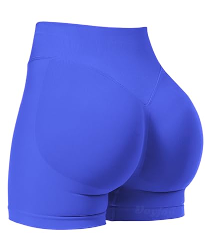 Image of VOYJOY Women Workout Impact Shorts 2.5"/ 3.6"/ 4.5"/ 6" Scrunch Butt Lifting Gym Seamless Booty Biker Shorts