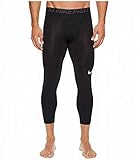 Nike Men's Pro 3/4 Length Tights (Black/Anthracite/White, M)