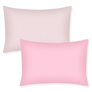 Winmany Baby Musselin Kissenbezug Rosa