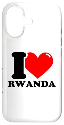 I Love Rwanda Case for iPhone 17