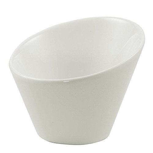 10 Strawberry Street Whittier 8.75"/ 2 Qt Tall Slant Bowl/Ice Bucket, Set Of 2, White #TOP20