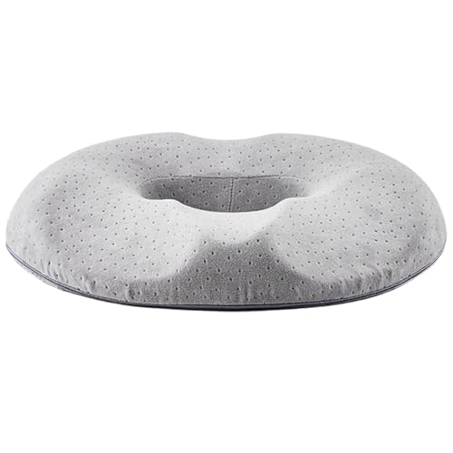 Oreiller en forme de beignet pour hémorroïdes ergonomique et épais