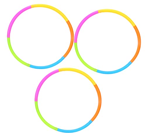 Swim & Fun Rainbow Hoops Set of 4 Diving Rings 56 cm