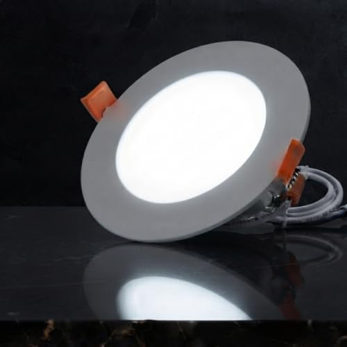 Image of Instapower Aluminium Recessed Ceiling Light Ultra Slim Round LED Downlight 2-Year Warranty (Cool White-12W)