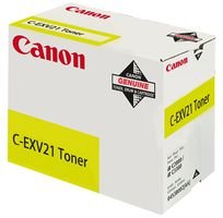 Toner Laser Yellow Canon 0455B002 C-EXV21Y pour imprimante de bureau