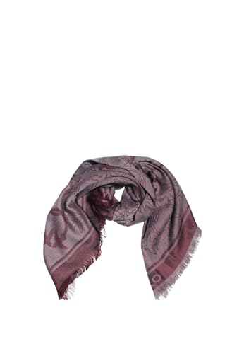 Pinko Pashmina Polonia 90×90 jacquard logo 106017 A2ZH R57 red