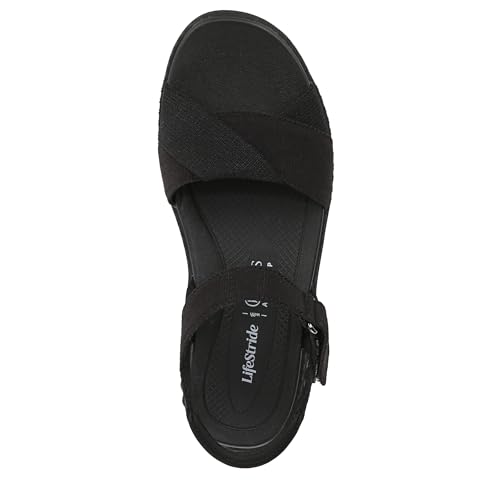 BZees Womens Lane Sandal Black 7 M by LifeStride - Used condition - Image 6