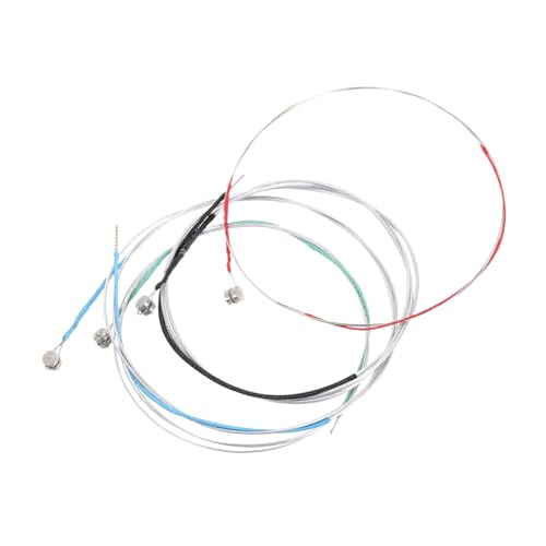 BESTonZON 4Pcs Violin Strings Set Replacement Strings for Musical Instruments Easy Installation Accurate Tuning Durable Construction for Beginners and Professionals