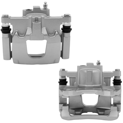 Image of SCITOO Rear Left+Right Brake Calipers With Bracket 18B5046 18B5047 Compatible For Dodge Nitro 2007-2011 For Jeep Liberty 2008-2012 For Jeep Wrangler 2007-2017 For Jeep Wrangler JK 2018