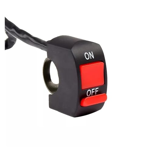 ESPYN Faros Moto Faro De Motocicleta Foco Trabajo 6 LED Lámpara Antiniebla Auxiliar Para Bombillas Modificadas Para Scooter(1pc switch)