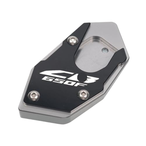 Plaque support béquille CBR650F pour sécuriser le stationnement - 2