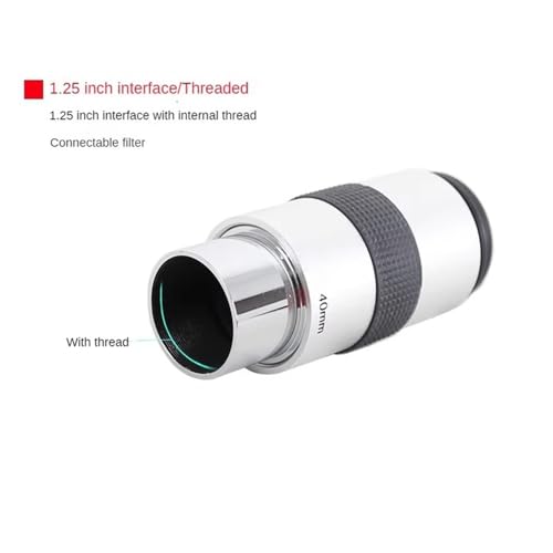 Accesorio para telescopio de 1.25" y 6.3mm compatible con lentes de 40mm 5