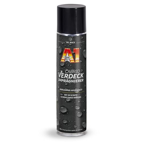 DR. WACK A1 Cabrio Verdeck-Imprägnierer 400 ml - Imprägnierspray für...