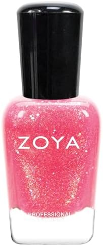 ZOYA Pink Nail Polish, Glitter, Jelly, Metallic & Holo, Big12Free Vegan