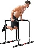 barras fondos pared 💪【Multiusos】Con esta HERRAMIENTA DE FITNESS puedes realizar infinitos Pull-Ups, Push-Ups, Dips y fortalecer tus bíceps, tríceps, espalda, abdominales y pectorales tanto en casa como en el gimnasio.