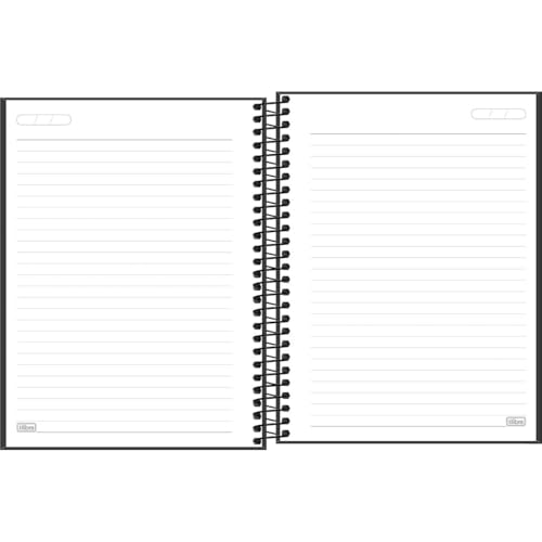 Tilibra - Caderno Capa PP Colegial S Def, Cambridge, Multicor, 80 Folhas