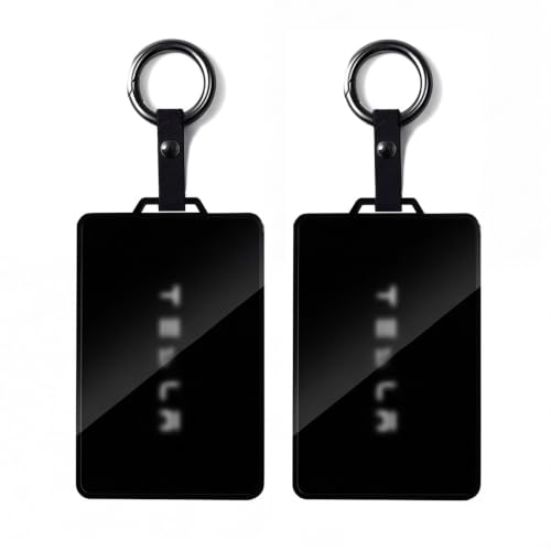 Image of Tesla Transparent Key Fob Cover 2PCS Ultra Thin Full Protection Compatible with Model 3 Y X S Cybertruck
