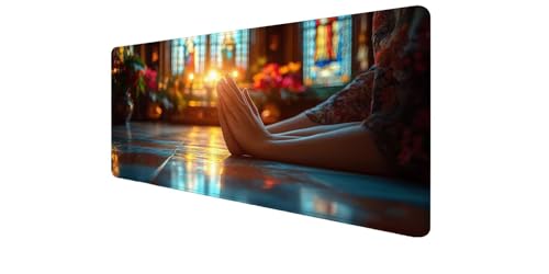 Tapis de souris grand format fini les tapis qui glissent avec ce sous-main imperméable