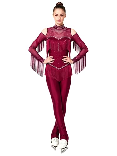 Combinaison franges strass femme collants de danse et body de soirée scintillant