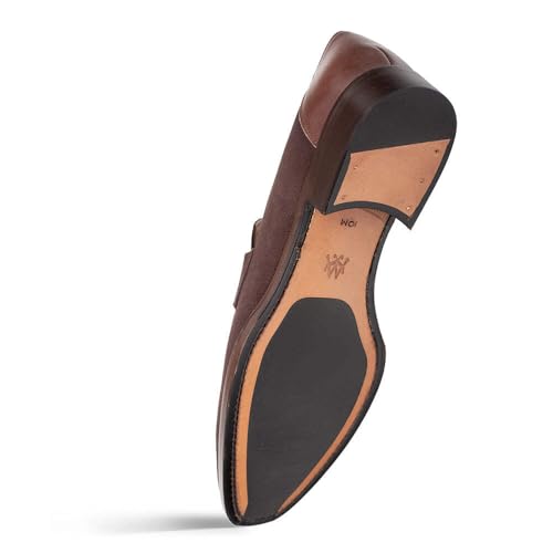 Mezlan - Galeno Suede - Men's Elegant Penny Loafer in Soft Suede Leather3