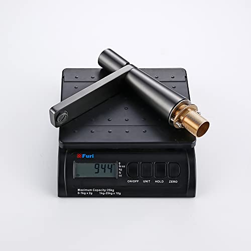 Robinet lavabo pivotant or brossé pour éliminer les éclaboussures de vasque - 5