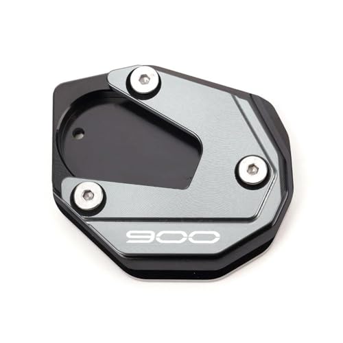 Placa ampliada de titanio CNC para soporte lateral de Kawasaki Z900 RS SE