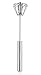 Egg Whisk, Onshowy 12" Stainless Steel Hand Push Whisk Egg-beater Kitchen Whisk, Blender, [Self Rotating] [Semi-Automatic]Ultra Durable Kitchen Utensil for Blending, Whisking, Beating & Stirring