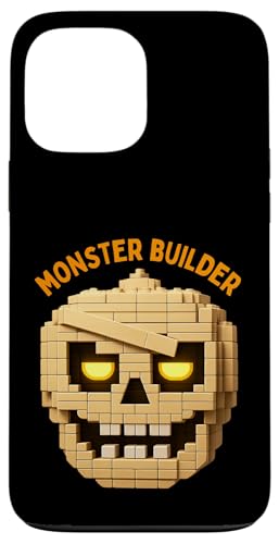 ハロウィン マスタービルダー パンプキン キッズ 積み木 レンガ スマホケース iPhone 13 Pro Max 用