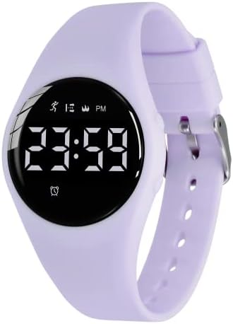 Kids Watches for Girls Boys Digital Sport Watch with Step Counter Pedometer Vibration Alarm Clock, No App Waterproof Fitness Tracker Kids Watch Boys Girls Teens Students Ages 5-16