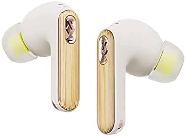 Marley House of Redemption ANC 2 - Kabellose In Ear Bluetooth Kopfhörer, aktive Geräuschunterdrückung, 24h Spielzeit, In-Ear Sensoren, mit App Cremefarben, One Size, EM-DE031-CE, Cream