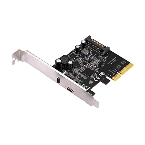 Tarjeta PCIe 3.0 a USB 3.2 Tipo-C 20G controlador interno para actualizar placa base de PC