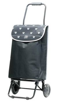 secc Einkaufstrolley Minishop, 23 Liter, schwarz – Bild 3