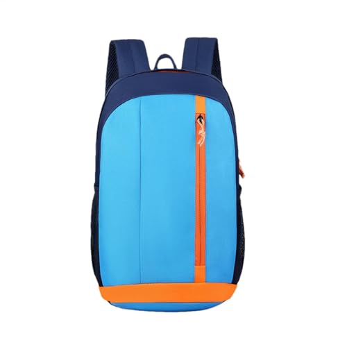 Mochila de deporte, mochila de día para entrenamiento, mochila atlética ligera de tela Oxford, resistente al agua, mochila de fitness con espacioso compartimento interior, bandolera con correa