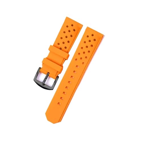 [LOKLNEYK] 22mm�S���ėp�X�|�[�c�x���g�ɓK������Tissot/Starfish/Speedchi V 8/Omega Ocean 600(Orange-Black-K2)