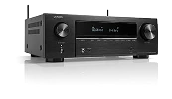 Denon AVR-X1700HDAB 7.2-Kanal AV-Receiver, HiFi Verstärker mit Dolby Atmos, DTS:X, 6 HDMI Eingänge und 1 Ausgang, 8K HDMI, Bluetooth, WLAN, AirPlay 2, HEOS Multiroom, Alexa kompatibel