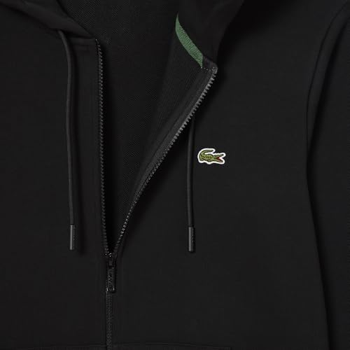 Image of Lacoste Men's Classic Fit Zipped Fleece Sweatshirt