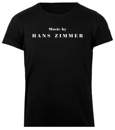 Photo de Music by Hans Zimmer T-Shirt Femme Basic Coton Noir