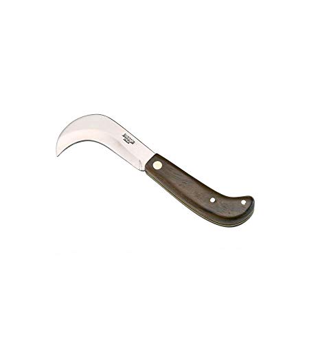 AUSONIA - SERPE DE 18 CM AVEC LAME EN ACIER INOX ET MANCHE EN BOIS