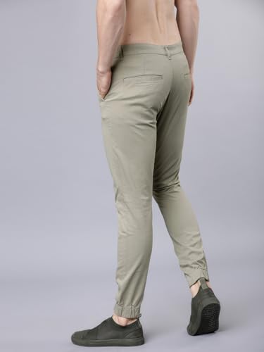 Image of Highlander Men's Tapered Fit Cargo Trousers| Stylish & Comfortable for Casual, Travel & Active Wear