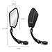 kowaku Bike Mirror Rotatable Wide Angle Shockproof Bike Accessory Clear for Handlebar Bicycle Rear View Mirror for Motorcycle Riding, Left