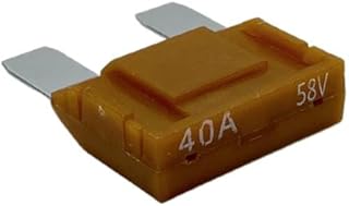 Hansor AMP-M040 - Fusible plano (40 A, 1 unidad), color marrón