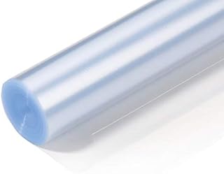 HERMA 10 m x 40 cm Non Adhesive Mat Book Cover Plastic Film Roll with Cutting Function, Clear