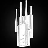 WiFi Extender Internet Booster, WiFi Extenders Signal Booster for Home up to 10100 Sq.ft, High Speed Wi Fi Amplifier Easy Setup, Compatible with IP Cameras