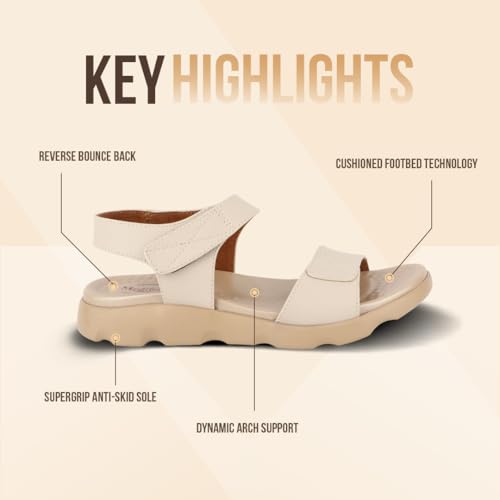 Image of Medifeet Women's Orthopedic Soft Sandals, Black, Comfort Walking Footwear with Adjustable Straps