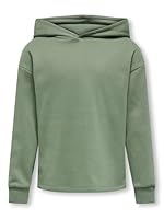 KIDS ONLY Mädchen Kogfave L/S Hood SWT Noos Kapuzenpullover, Hedge Green, 158-164 EU