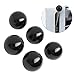 Linnkyfloa for 5 Pcs Black Ball Lever Knobs with Female Thread M5/M6/M8/M10/For M12 for Machine Tools, 20-40mm Diameter Round Knobs for Industrial Equipment and(M12x40)